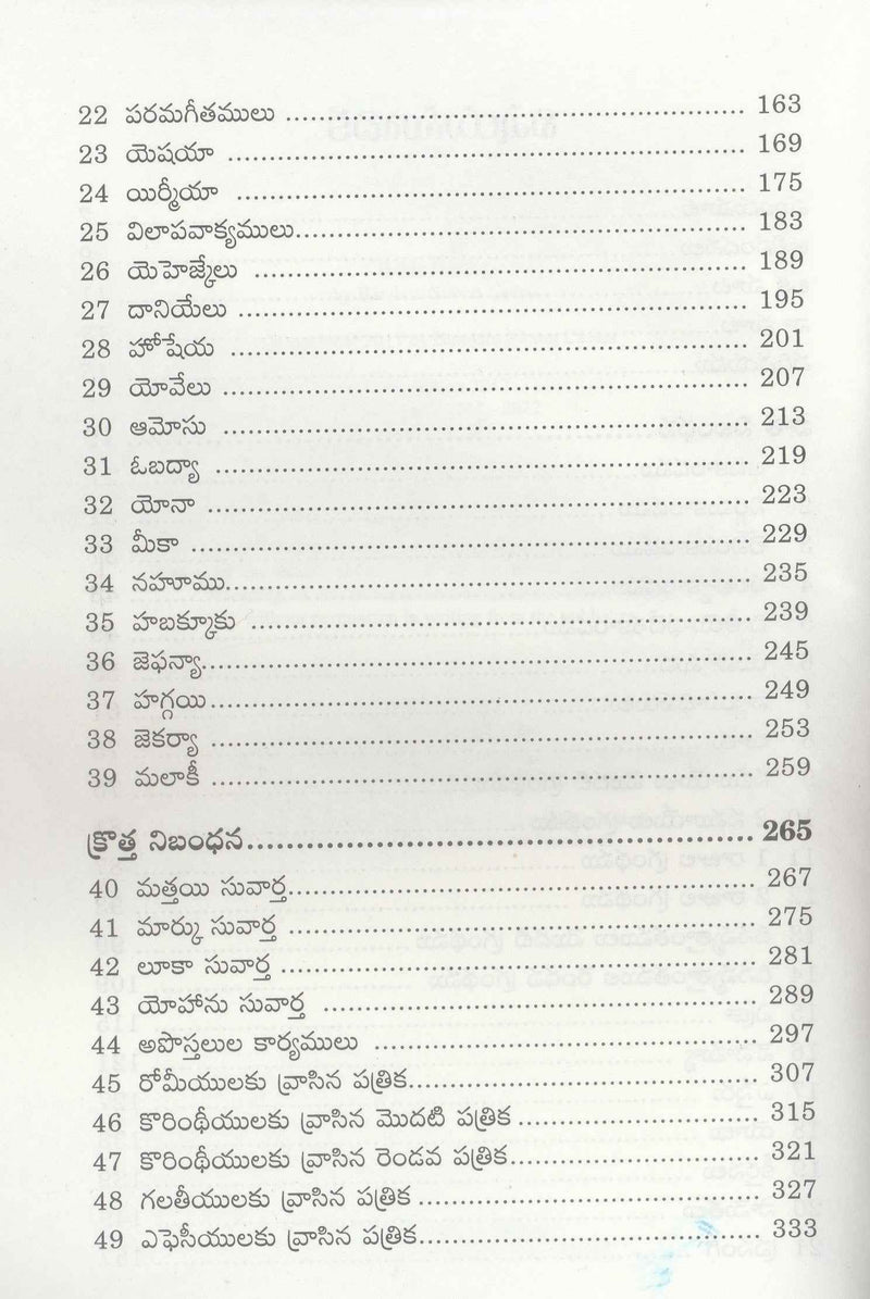 Bible Survey Telugu By Bandaru Simon Telugu Christian Books - EachDayKart
