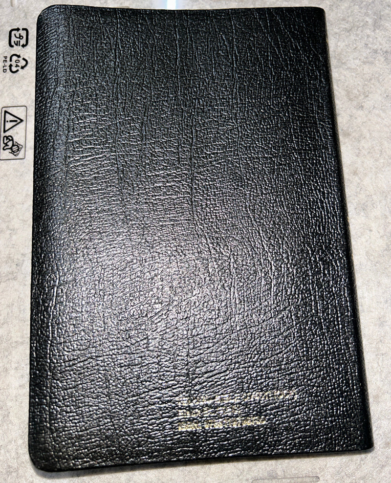 Telugu Holy Bible O.V. 2021 (OCF) – Leatherbound Black, Korean Old Font, Index, Crown Size Medium | KBS 45 Series