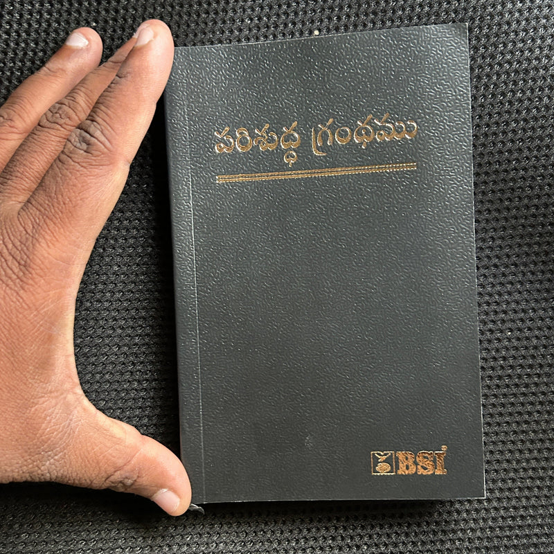 Telugu Holy Bible | Telugu O.V. 2021 | BSI Version | Semi Compact Paperback