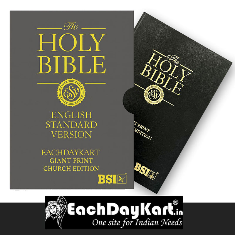 EachDayKart English standard version Pulpit Bible – Extra Large Print, Church Edition