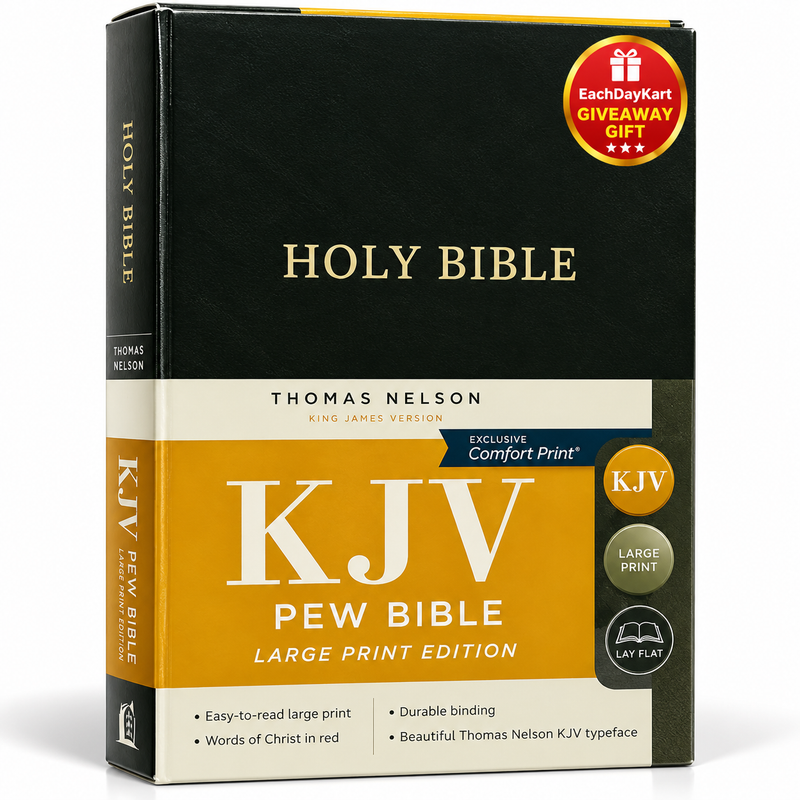 KJV Pew Bible Holy Bible Hardcover King James Version English Bible
