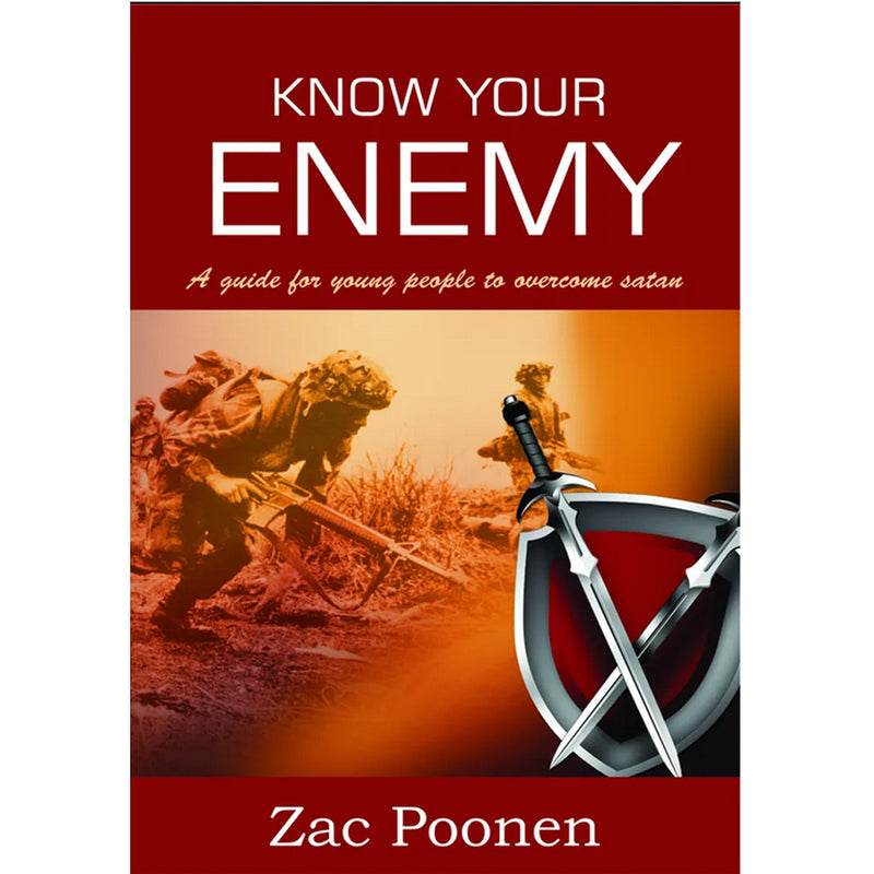 Know Your Enemy by Zac Poonen Paperback | Spiritual Warfare & Biblical Truth for Christian Youth