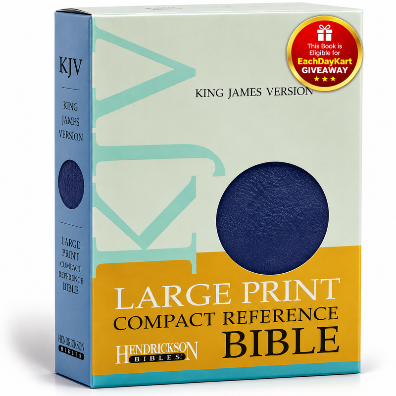 KJV Large Print Compact Reference Bible Flexisoft English Bible