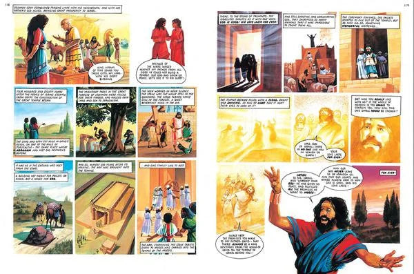 Illustrated Bible: A Dramatic Reading of God's Story by Jeff Anderson, Mike | Illustrated bible | English bibles