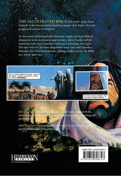 Illustrated Bible: A Dramatic Reading of God's Story by Jeff Anderson, Mike | Illustrated bible | English bibles