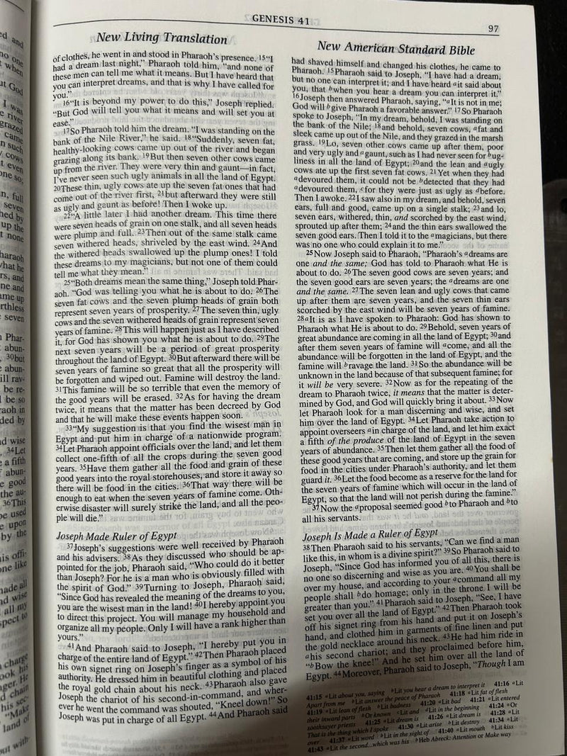 Todays parallel bible kjv niv nasb nlt by zondervan