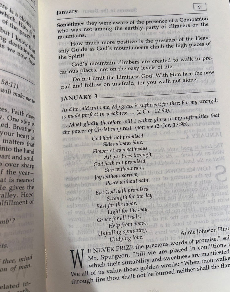 Streams in the Desert Volume 2 | Mrs. Charles Cowman | Daily Devotional Book | Christian Books
