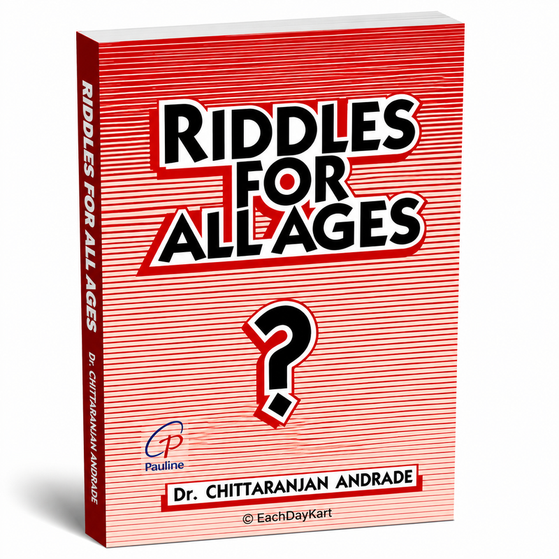 Riddles For All Ages By Dr Chittaranjan Andrade Catholic Puzzle And Brain Teaser Book EachDayKart