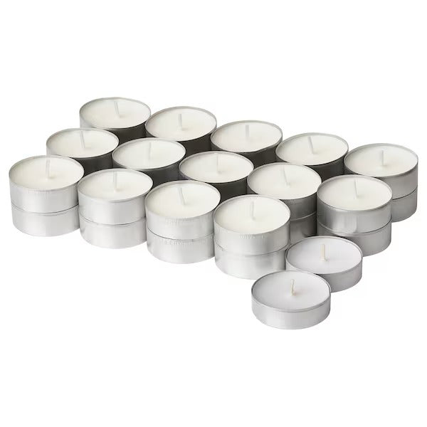 IKEA Adlad scented tealight scandinavian woods white