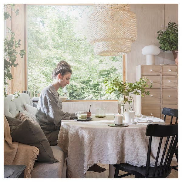 IKEA Adlad scented tealight scandinavian woods white