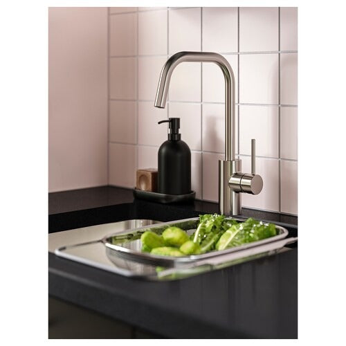 IKEA ALMAREN Kitchen mixer tap, stainless steel colour | IKEA Mixer taps | IKEA Modular Kitchens | Eachdaykart