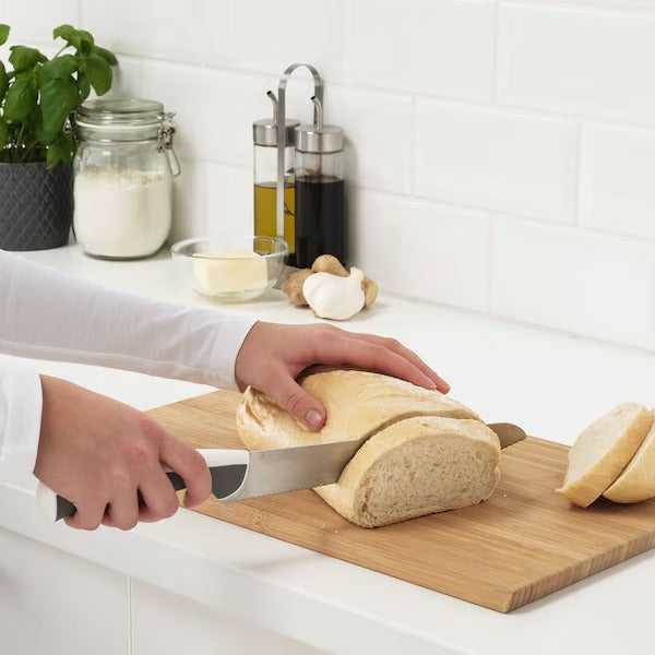 IKEA Andlig 3 piece knife set light grey white