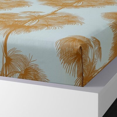 IKEA ANGLATRUMPET Flat sheet and pillowcase, yellow | IKEA Bedsheets | IKEA Home textiles | Eachdaykart