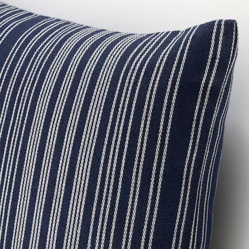 IKEA ALVARMALORT Cushion cover, blue/stripe | IKEA Cushion covers | IKEA Home textiles | Eachdaykart