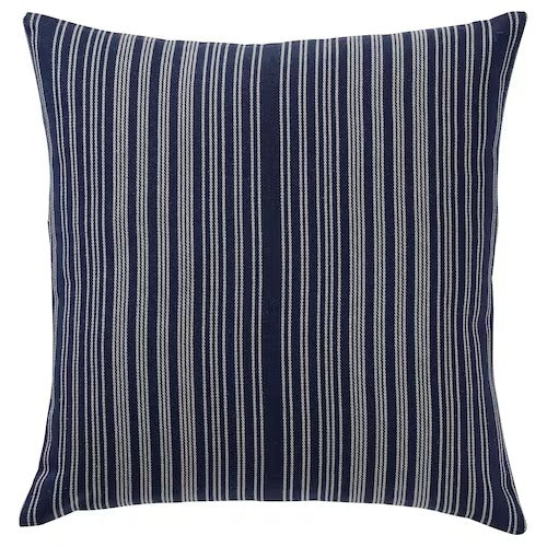 IKEA ALVARMALORT Cushion cover, blue/stripe | IKEA Cushion covers | IKEA Home textiles | Eachdaykart