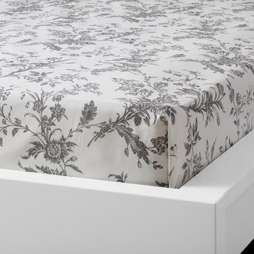 IKEA ALVINE KVIST Flat sheet and pillowcase, white | IKEA Bedsheets | IKEA Home textiles | Eachdaykart