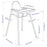 IKEA ANTILOP Highchair with tray, pink/silver-colour | IKEA Baby chairs & highchairs | IKEA Children's chairs | Eachdaykart