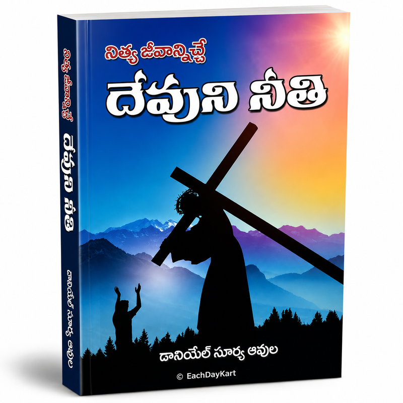Nithya Jeevannichche Devuni Neethi Telugu Christian Book By Daniel Surya Avula EachDayKart