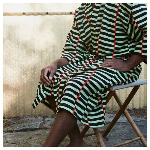 IKEA BASTUA Kimono, stripe pattern green | IKEA Spa accessories | IKEA Home textiles | Eachdaykart