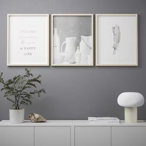 IKEA BILD Poster, a happy life, pack of 3 | IKEA Posters | IKEA Frames & pictures | Eachdaykart