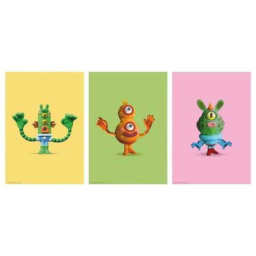 IKEA BILD Poster, friendly creatures | IKEA Posters | IKEA Frames & pictures | Eachdaykart