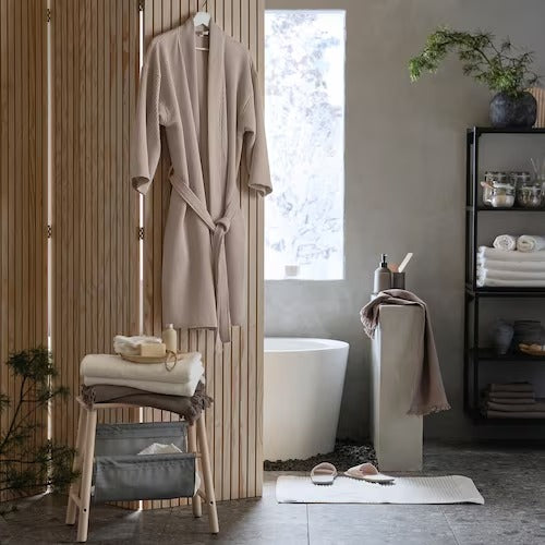 IKEA BJALVEN Bath robe, beige | IKEA Spa accessories | IKEA Home textiles | Eachdaykart