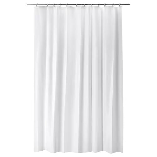 IKEA BJARSEN Shower curtain, white | IKEA Showers | IKEA Bathroom products | Eachdaykart