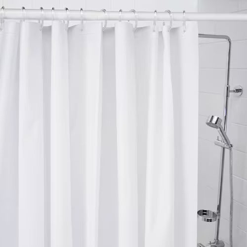 IKEA BJARSEN Shower curtain, white | IKEA Showers | IKEA Bathroom products | Eachdaykart