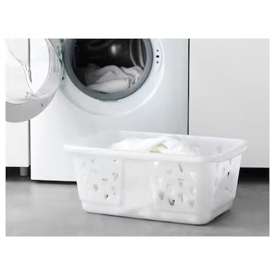 IKEA BLASKA Clothes-basket, white | IKEA Laundry baskets | Eachdaykart