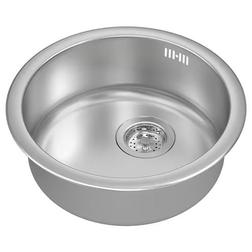 IKEA BOHOLMEN Inset sink, 1 bowl, stainless steel| IKEA Kitchen sinks | IKEA Modular Kitchens | Eachdaykart