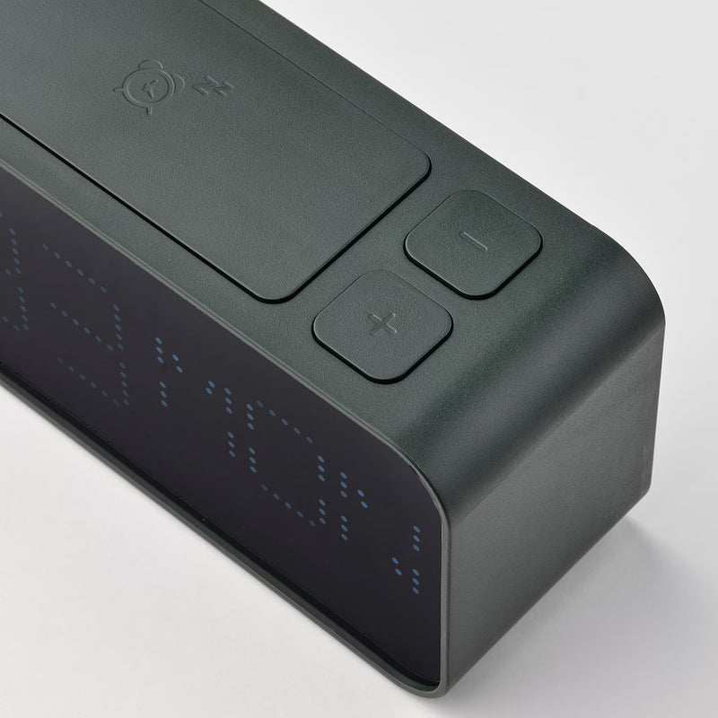IKEA BONDTOLVAN Alarm clock, digital/green | IKEA Alarm Clocks | IKEA | Eachdaykart