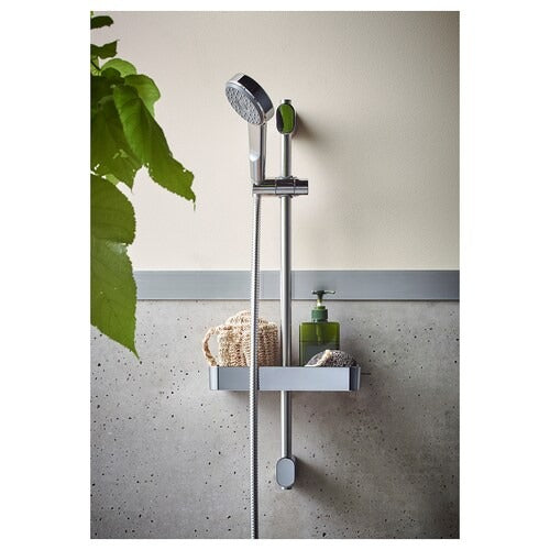 IKEA BROGRUND Riser rail with handshower kit, chrome-plated | IKEA Showers | IKEA Bathroom products | Eachdaykart