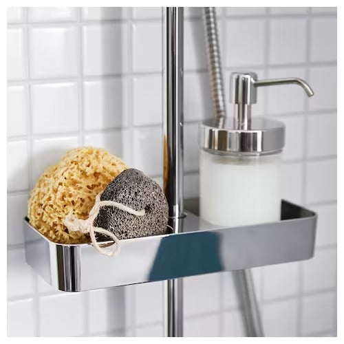 IKEA BROGRUND Shower shelf, chrome-plated | IKEA Showers | IKEA Bathroom products | Eachdaykart