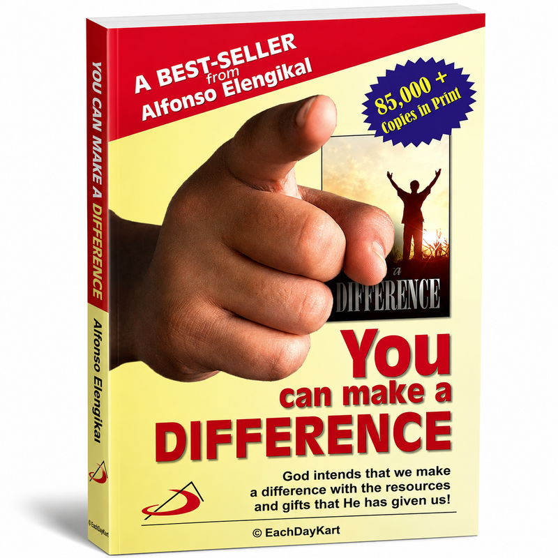 You Can Make A Difference By Alfonso Elengikal Catholic Inspirational Book EachDayKart