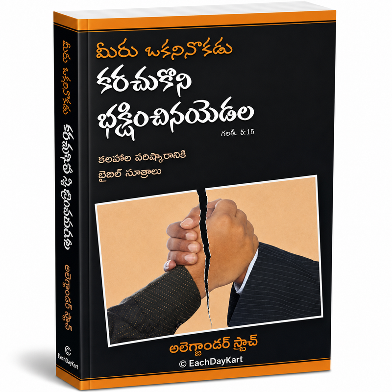 Meru Okarinokaru Kshaminchukoniyedala Telugu Christian Forgiveness And Reconciliation Book By Alexander Strauch EachDayKart
