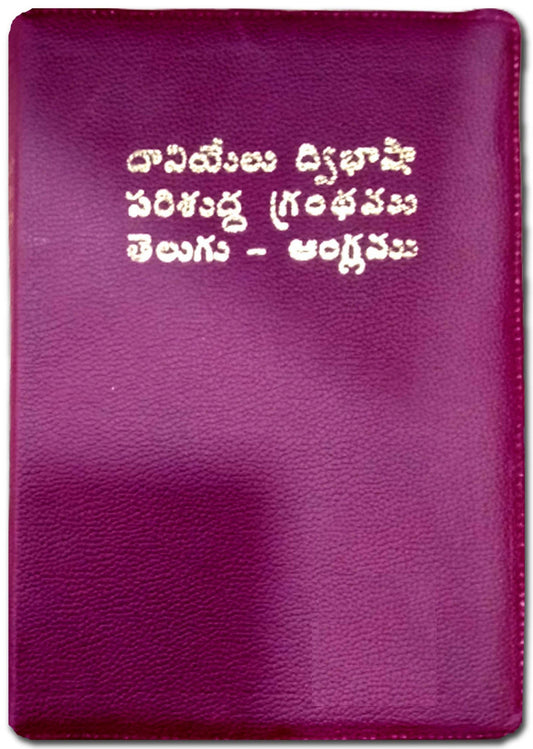 Daniel Telugu English Bilingual Reference Bible with Zip – Daniel Reference Bible – Telugu Reference Bibles – Telugu Christian books