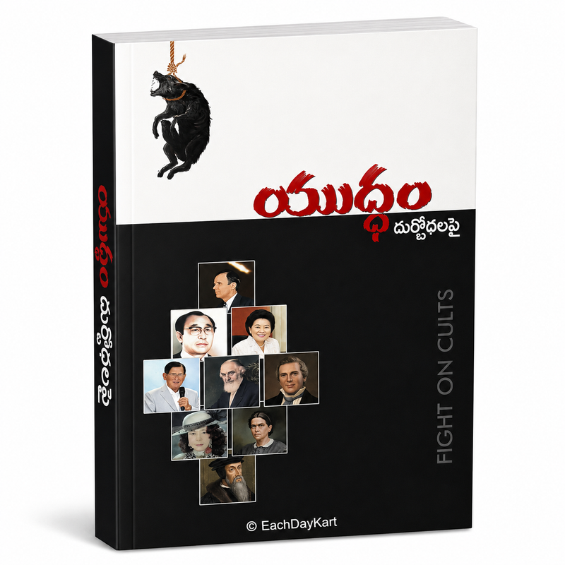 Yuddham Durodhalapai Telugu Christian Spiritual Warfare Book EachDayKart