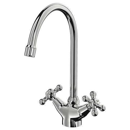 IKEA EDSVIK Dual-control kitchen mixer tap, chrome-plated | IKEA Mixer taps | IKEA Modular Kitchens | Eachdaykart