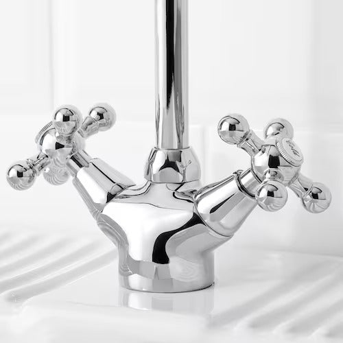 IKEA EDSVIK Dual-control kitchen mixer tap, chrome-plated | IKEA Mixer taps | IKEA Modular Kitchens | Eachdaykart