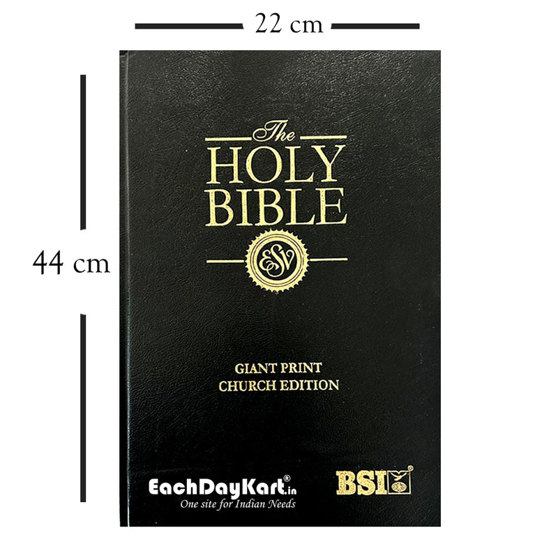 EachDayKart English standard version Pulpit Bible – Extra Large Print, Church Edition