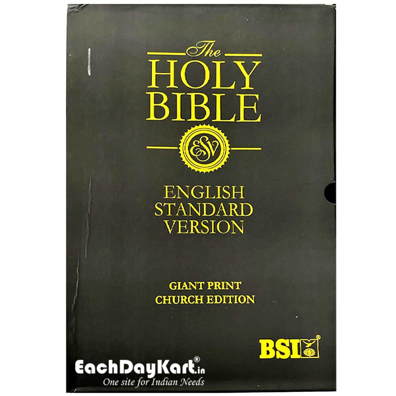 EachDayKart English standard version Pulpit Bible – Extra Large Print, Church Edition