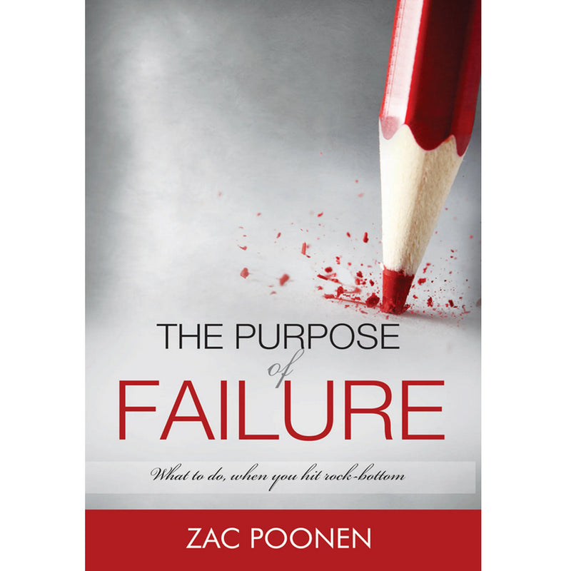 The Purpose of Failure written by Zac Poonen