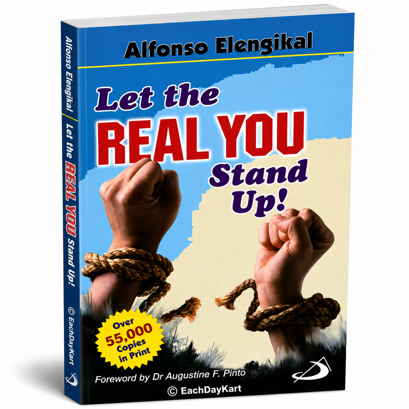 Let The Real You Stand Up By Alfonso Elengikal Inspirational Self Help Book EachDayKart