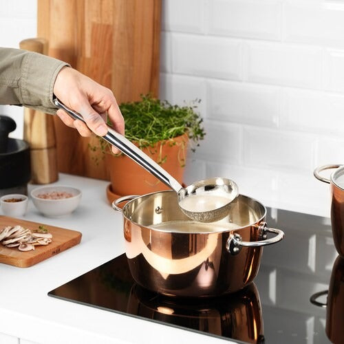 IKEA FINMAT Soup ladle, stainless steel | IKEA Cooking utensils | Eachdaykart
