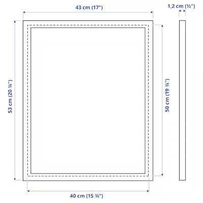 IKEA FISKBO Frame, black | IKEA Picture & photo frames | IKEA Frames & pictures | Eachdaykart