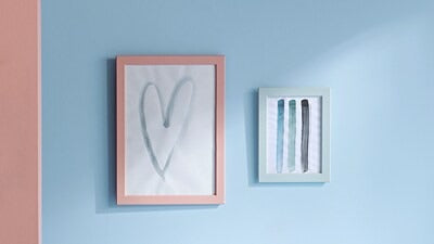 IKEA FISKBO Frame, light pink | IKEA Picture & photo frames | IKEA Frames & pictures | Eachdaykart