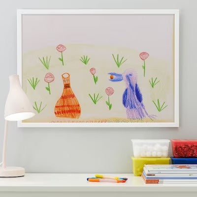 IKEA FISKBO Frame, white | IKEA Picture & photo frames | IKEA Frames & pictures | Eachdaykart