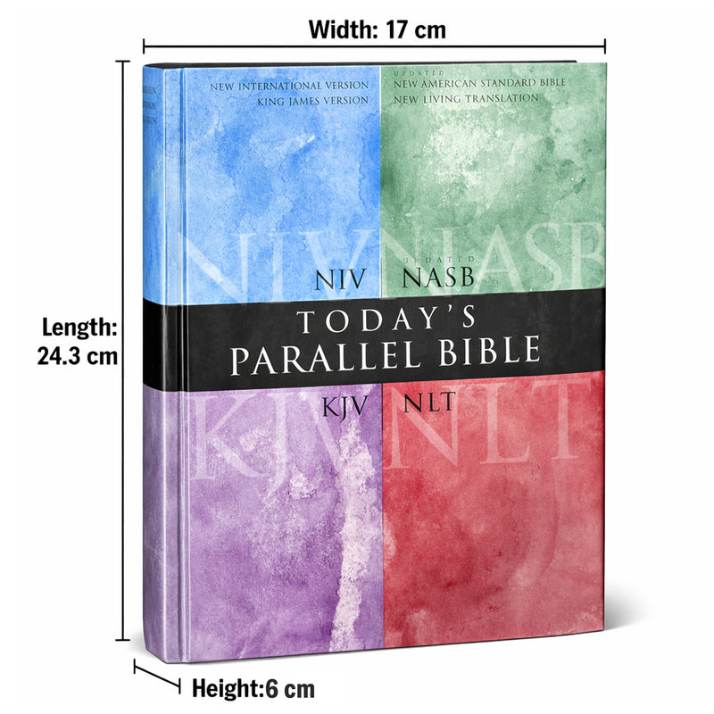 Todays parallel bible kjv niv nasb nlt by zondervan