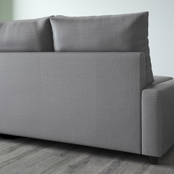 IKEA Friheten Corner Sofa Bed Skiftebo Dark Grey Storage | Eachdaykart