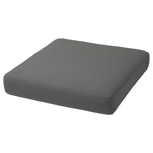 DUVHOLMEN Inner seat pad, outdoor off-white white gray, 24 3/8x24
